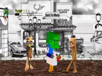 Chicken Jockey Tung Tung Sahur Fight background