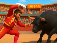 Real Bull Fighting Game background