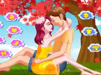 Lovers Under The Tree background