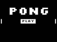 Pong Clasic background