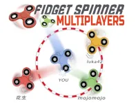 Fidget spinner multiplayers background