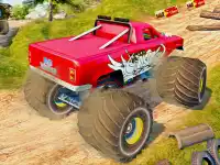 Monster Truck Highway Traffic background