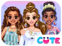 Princess Easter Sunday background