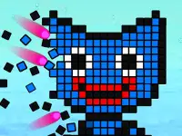 Color Pixel Shooter background