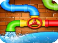 Connecting Pipes 3D background
