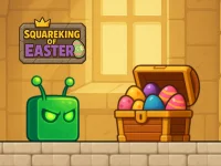 Squareking of Easter background