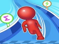 Fun Race On Ice 3D background