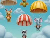 Rowdy Animals Cloudy Weather background