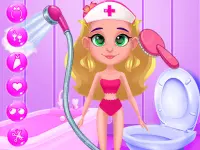 Violet Doll My Virtual Home background