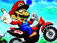 Super Mario Halloween Wheelie background
