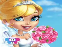Girl Wedding background