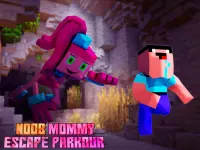 Noob Mommy Escape Parkour background