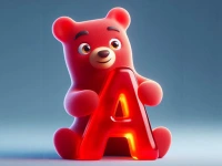Gummy Letter Pop background