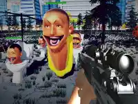 Sniper Survival Skibidi Toilet background