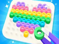 Beads Art Design background