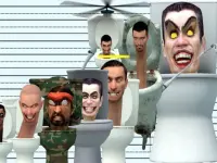 Skibidi Toilet Find Difference background