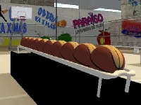 Basketball Arcade background