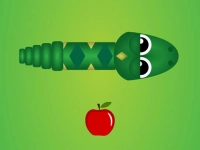 Snake Eats Apple background