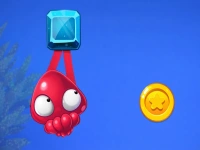 Octopus Jumping World background