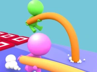 Pole vault 3d background