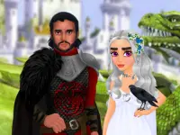 Dragon Queen Wedding Dress background