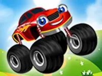 Monster Trucks Kids Racing background