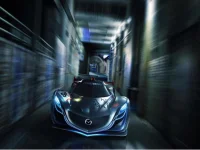 Charging racing background