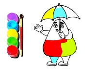 Grimace Click and Paint background