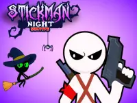 Stickman Night Survive background