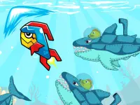 Robot Fish background